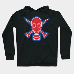 Gas Mask & Crossed Missiles Hoodie